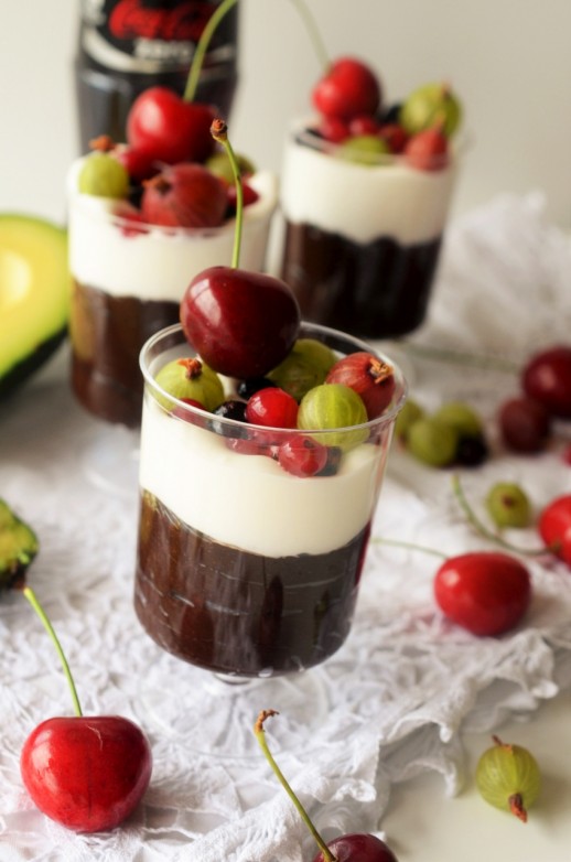 mousse de avocado