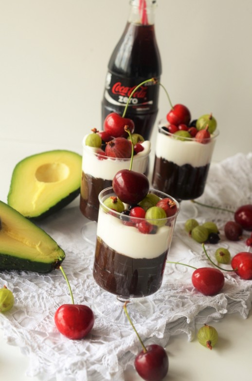 mousse de avocado