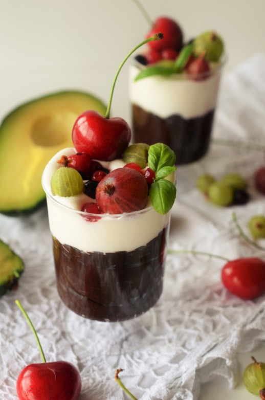 mousse de avocado