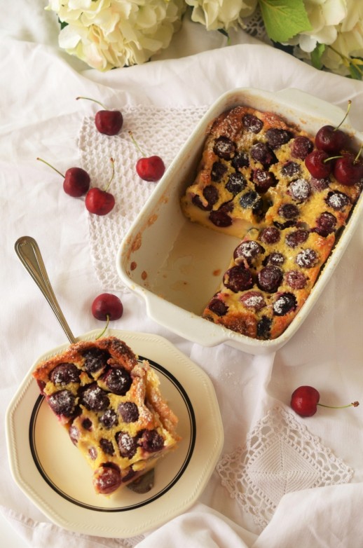 clafoutis cu cirese