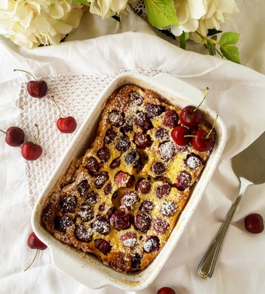 clafoutis cu cirese