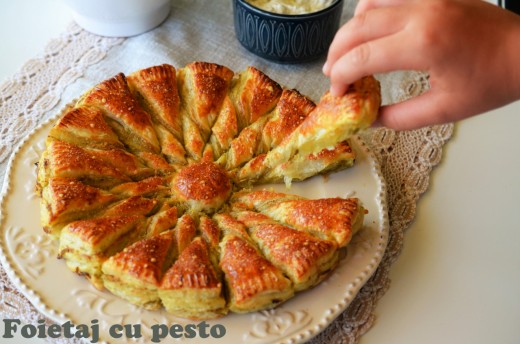 foietaj cu pesto