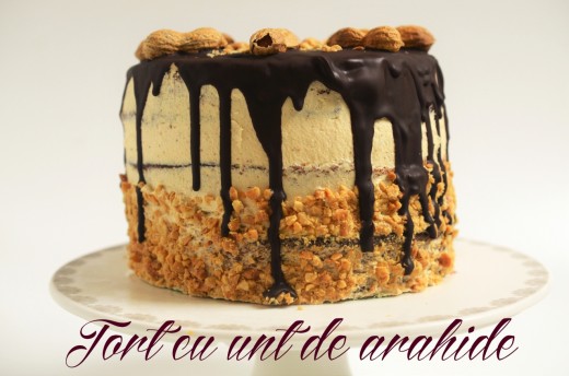 tort cu unt de arahide