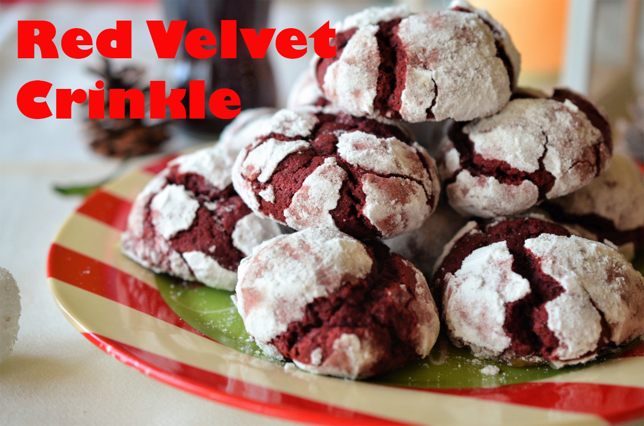 biscuiti red velvet crinkle