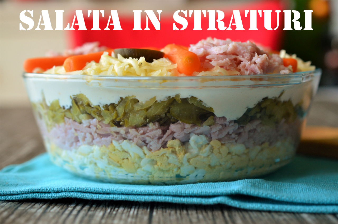 salata in straturi