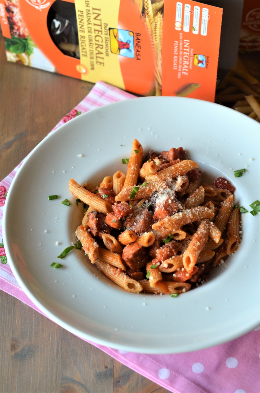 penne all'amatriciana