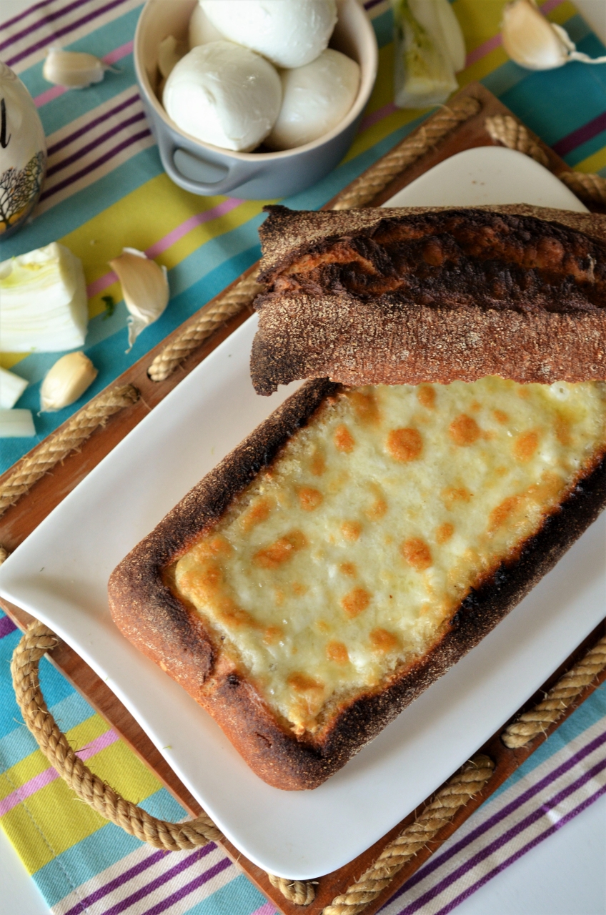 ciabatta cu mozzarella