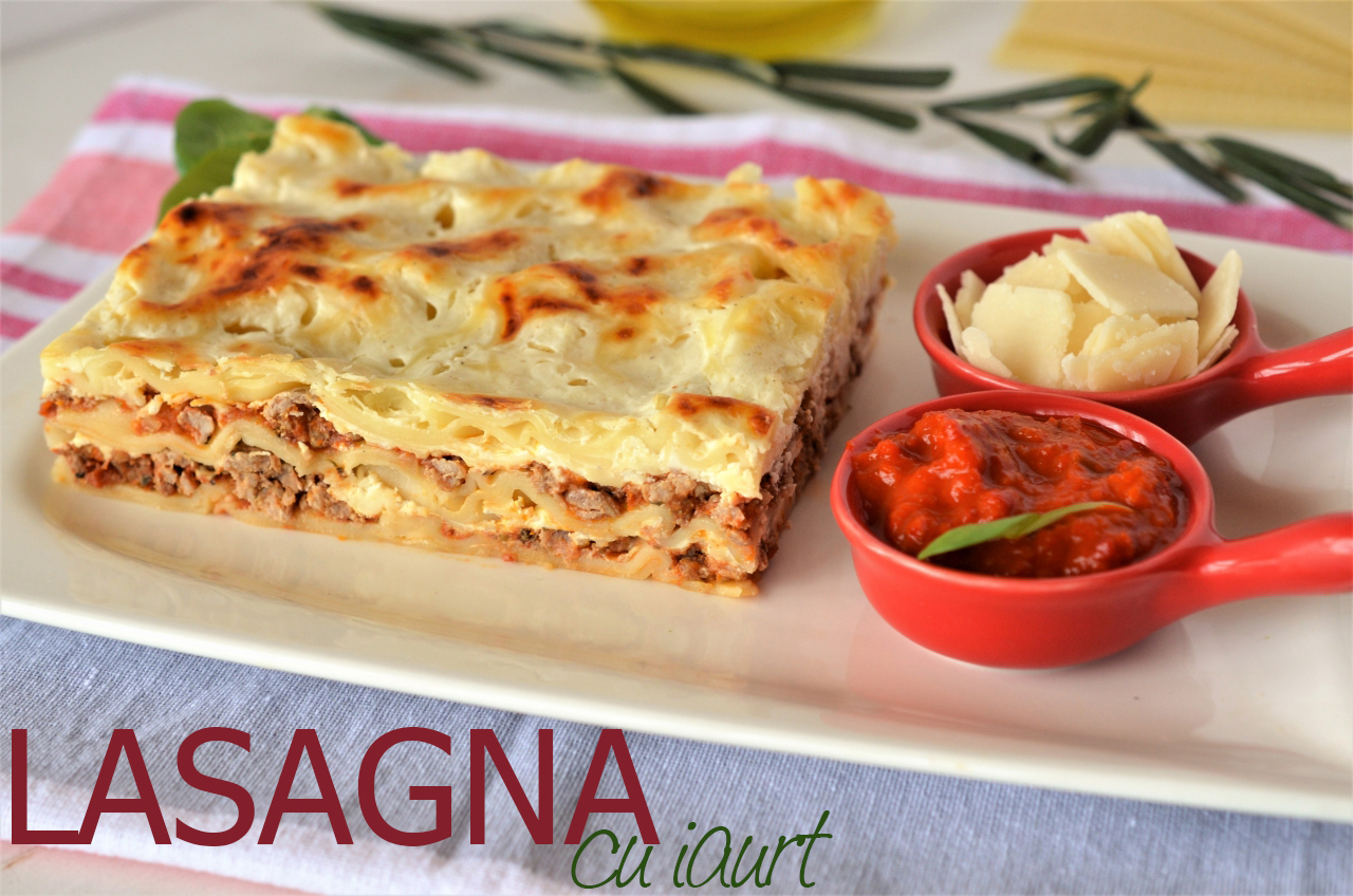 lasagna cu iaurt