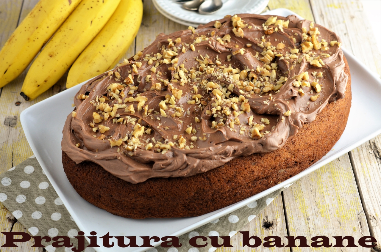 parjitura cu banane si ciocolata