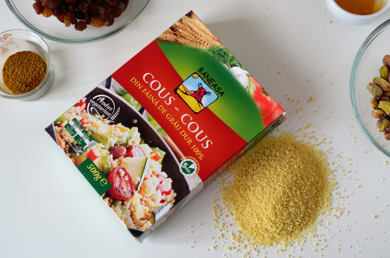 cous cous cu legume coapte