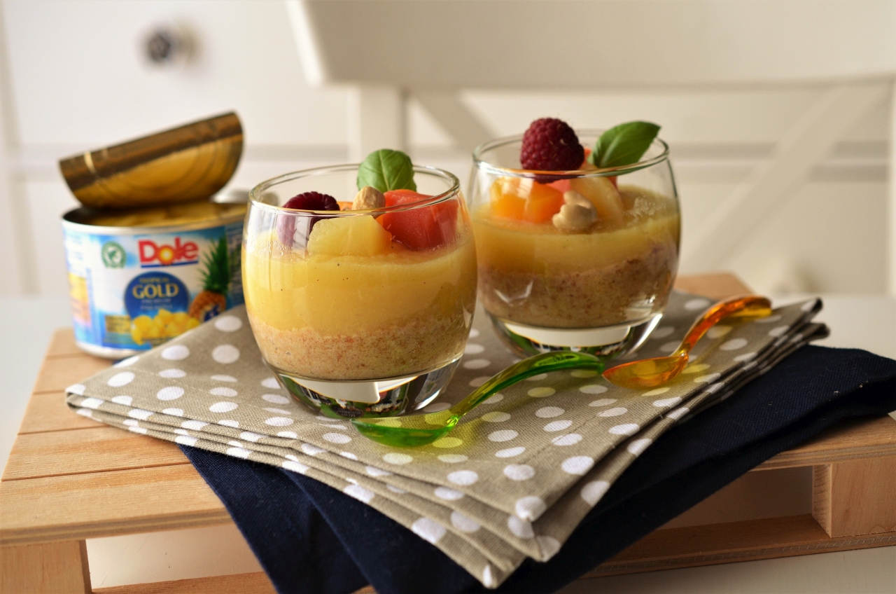 mousse de ananas