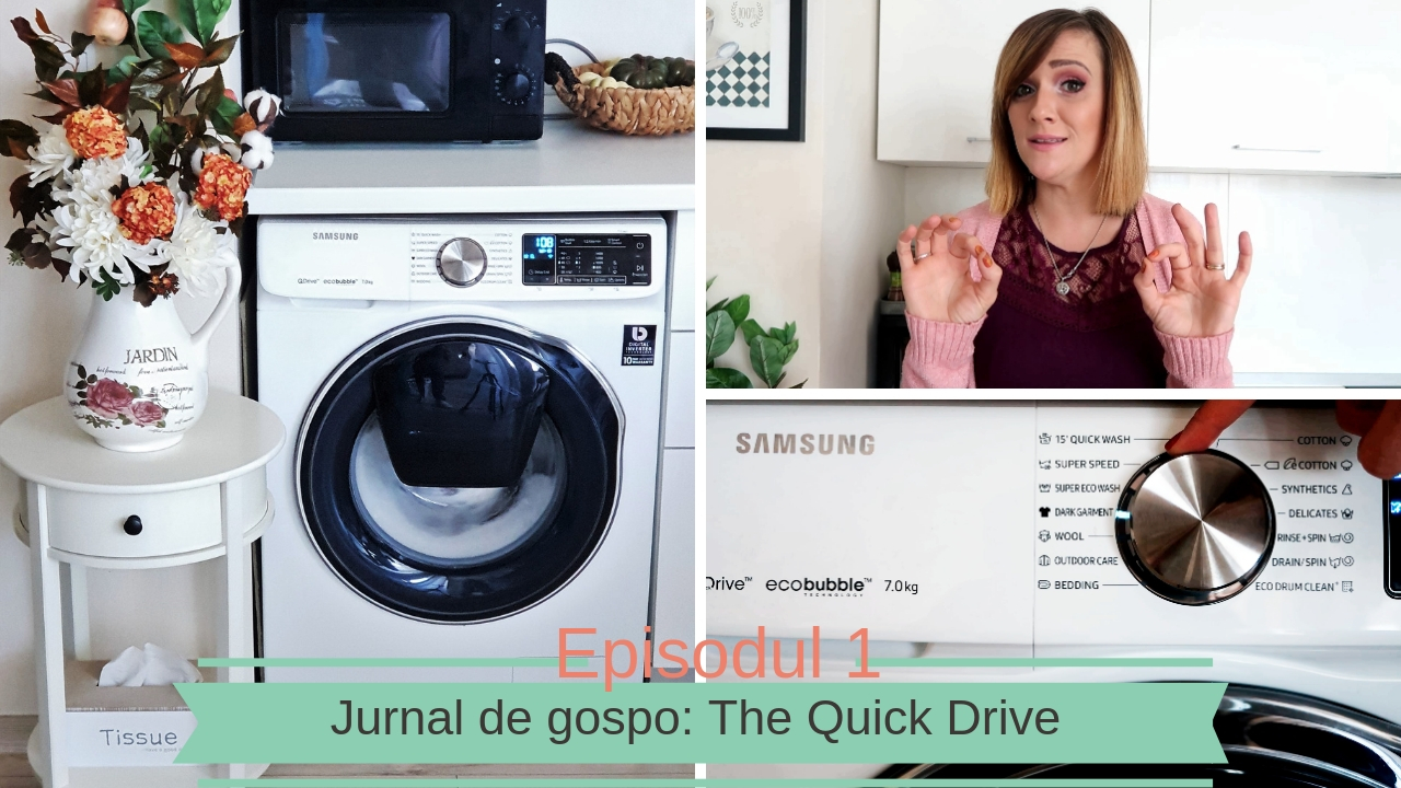 masina de spalat samsung quick drive