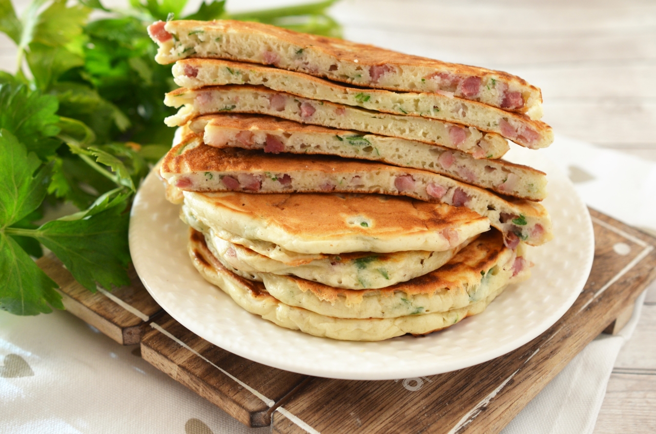 pancakes cu bacon