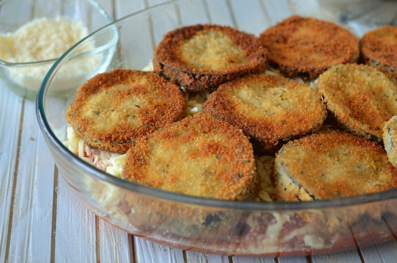 vinete la cuptor cu rosii si parmesan