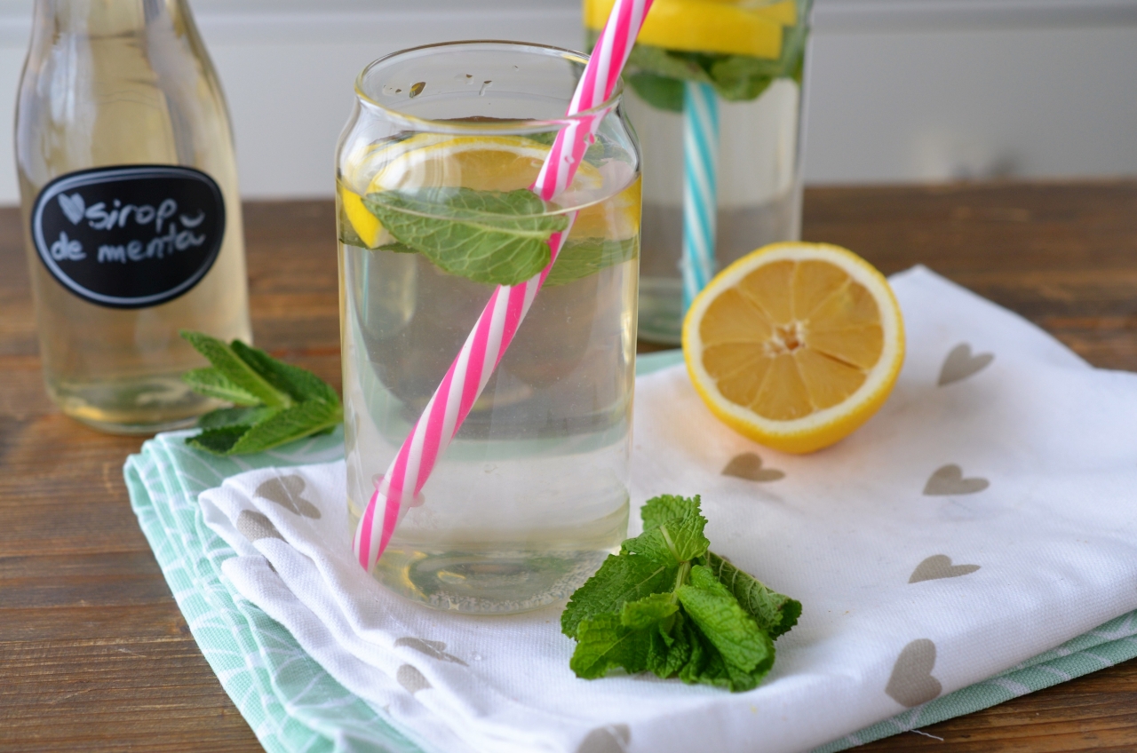 sirop de menta facut in casa