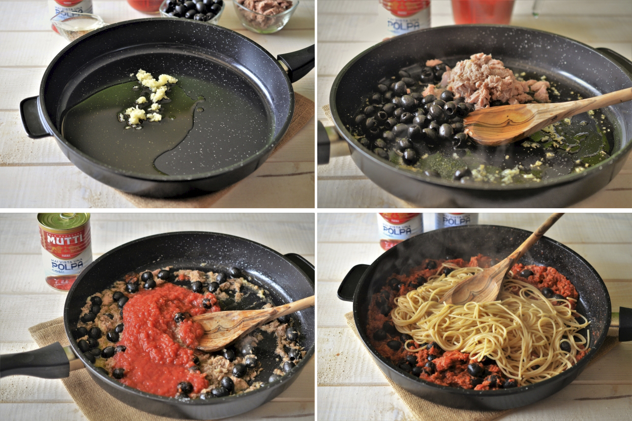 spaghetti cu ton
