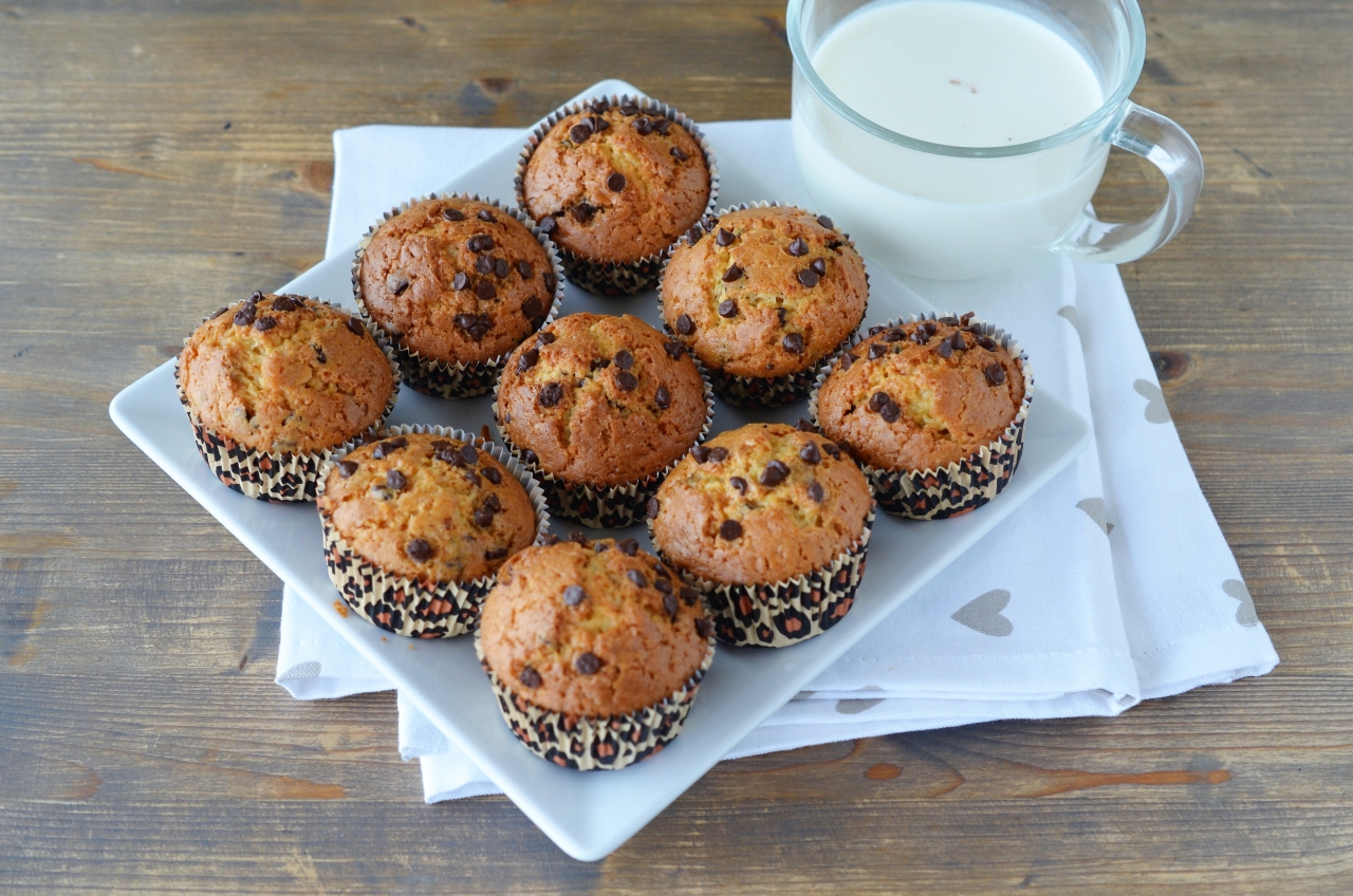 Muffins cu ciocolata