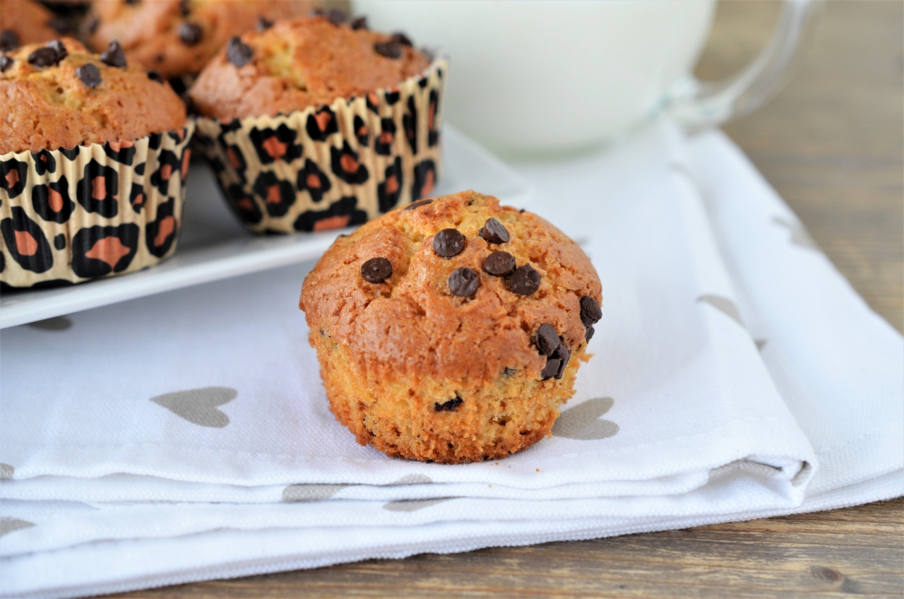 Muffins cu ciocolata