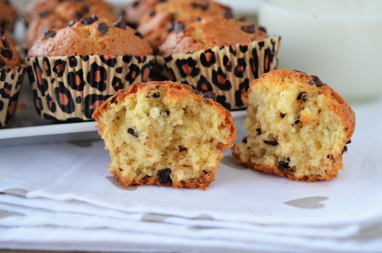 Muffins cu ciocolata