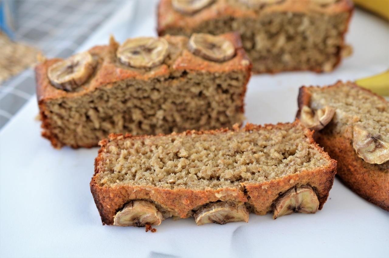 banana bread fara zahar si faina