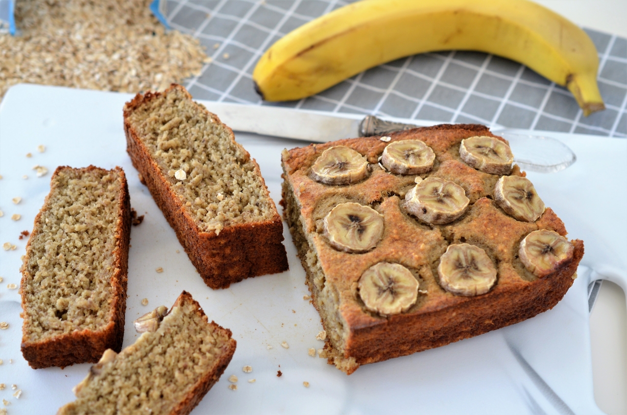 banana bread fara zahar si faina