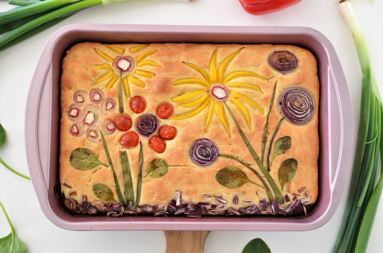 focaccia primavera