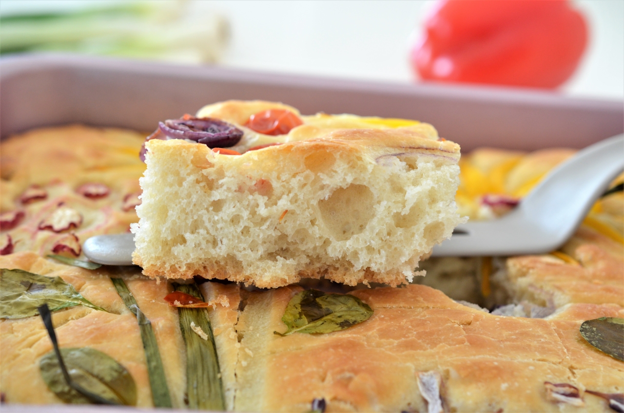 focaccia primavera