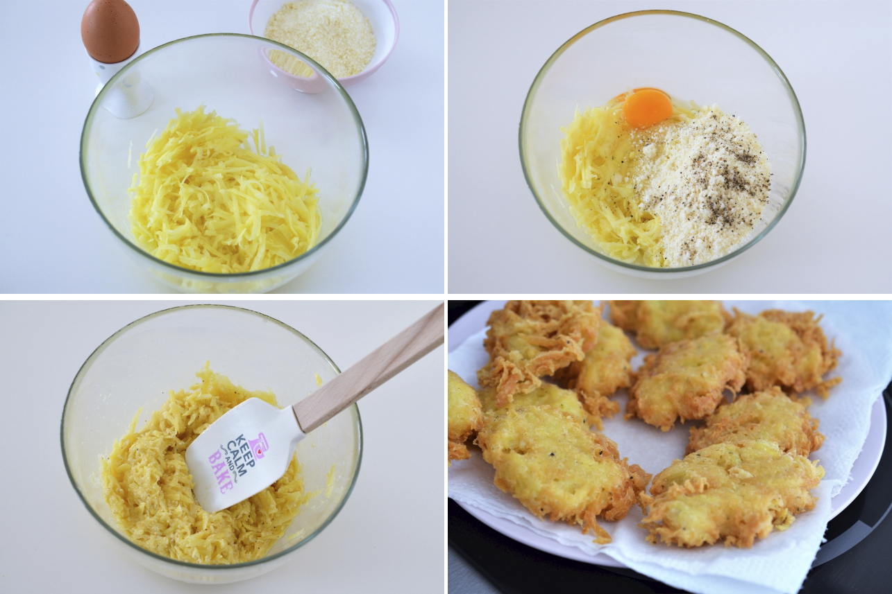 hash browns crochete de cartofi