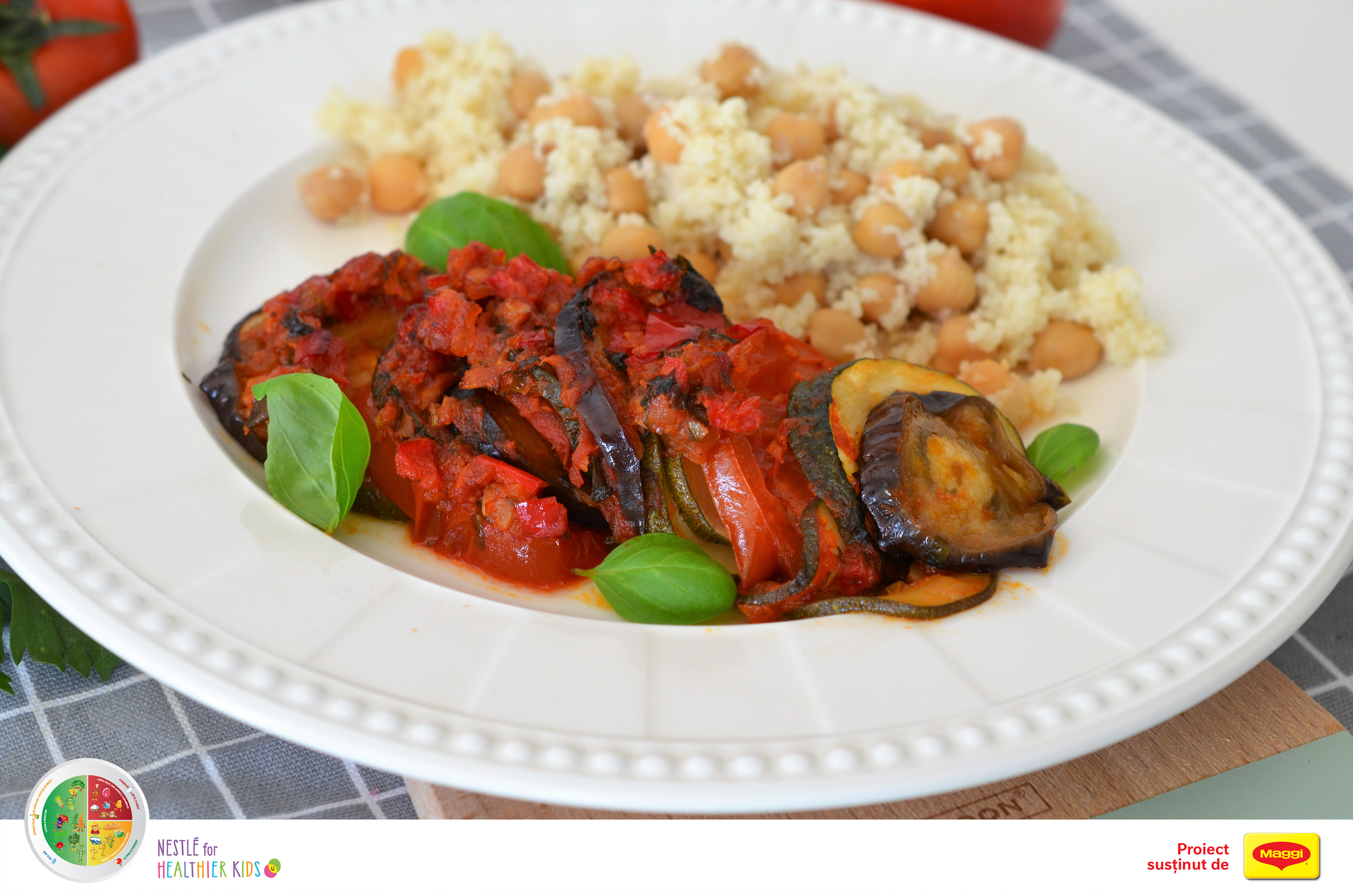 Ratatouille cu cous-cous 