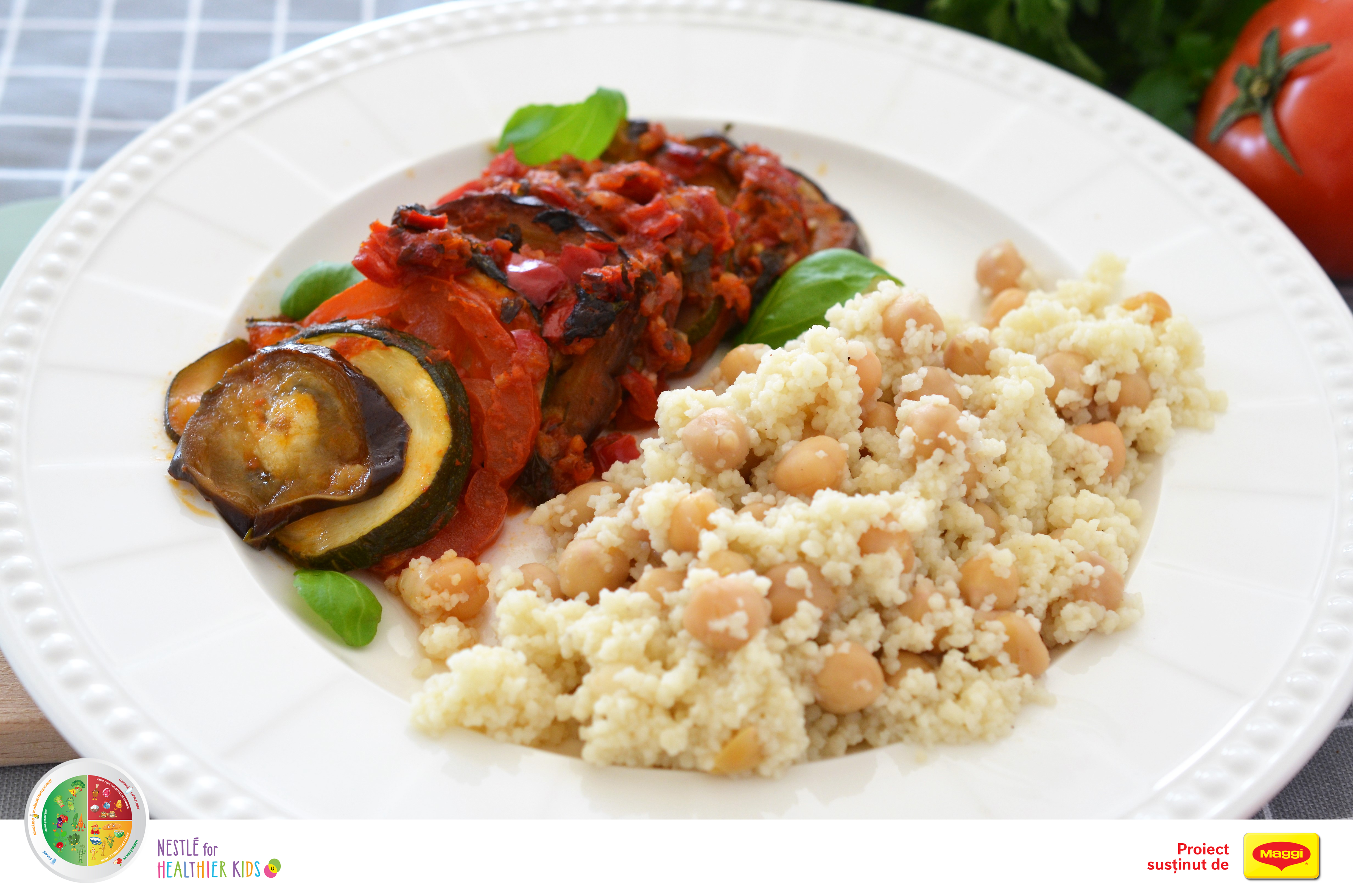 Ratatouille cu cous-cous 