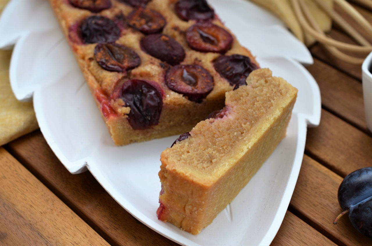 tarta cu prune si frangipane