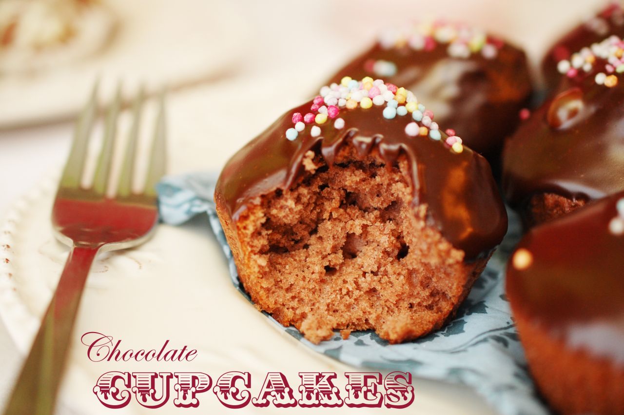 Cupcakes cu ciocolata