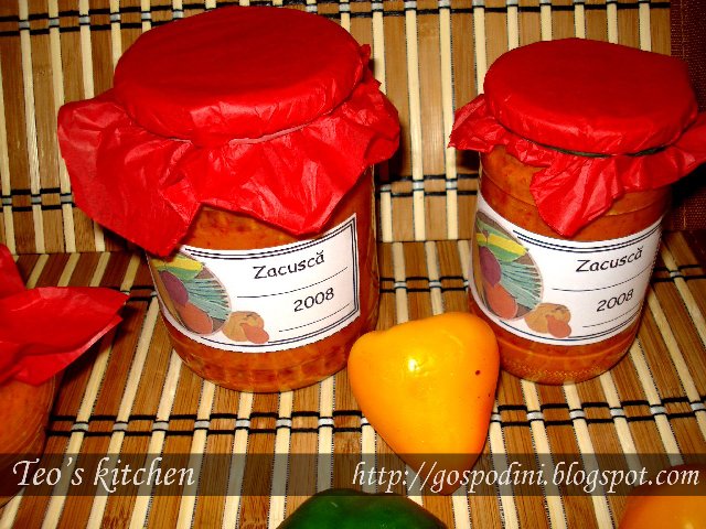 Zacuscă Cu Vinete Retete Culinare By Teo S Kitchen