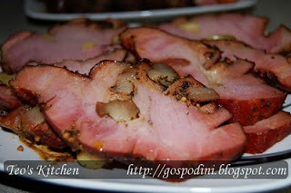 Pastrama de porc la cuptor